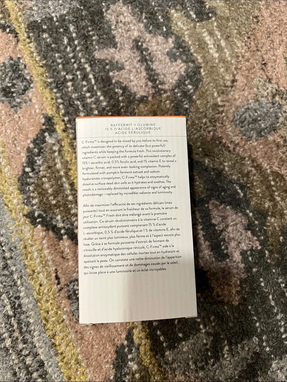 Drunk Elephant C-Firma Fresh Day Serum - White, Orange